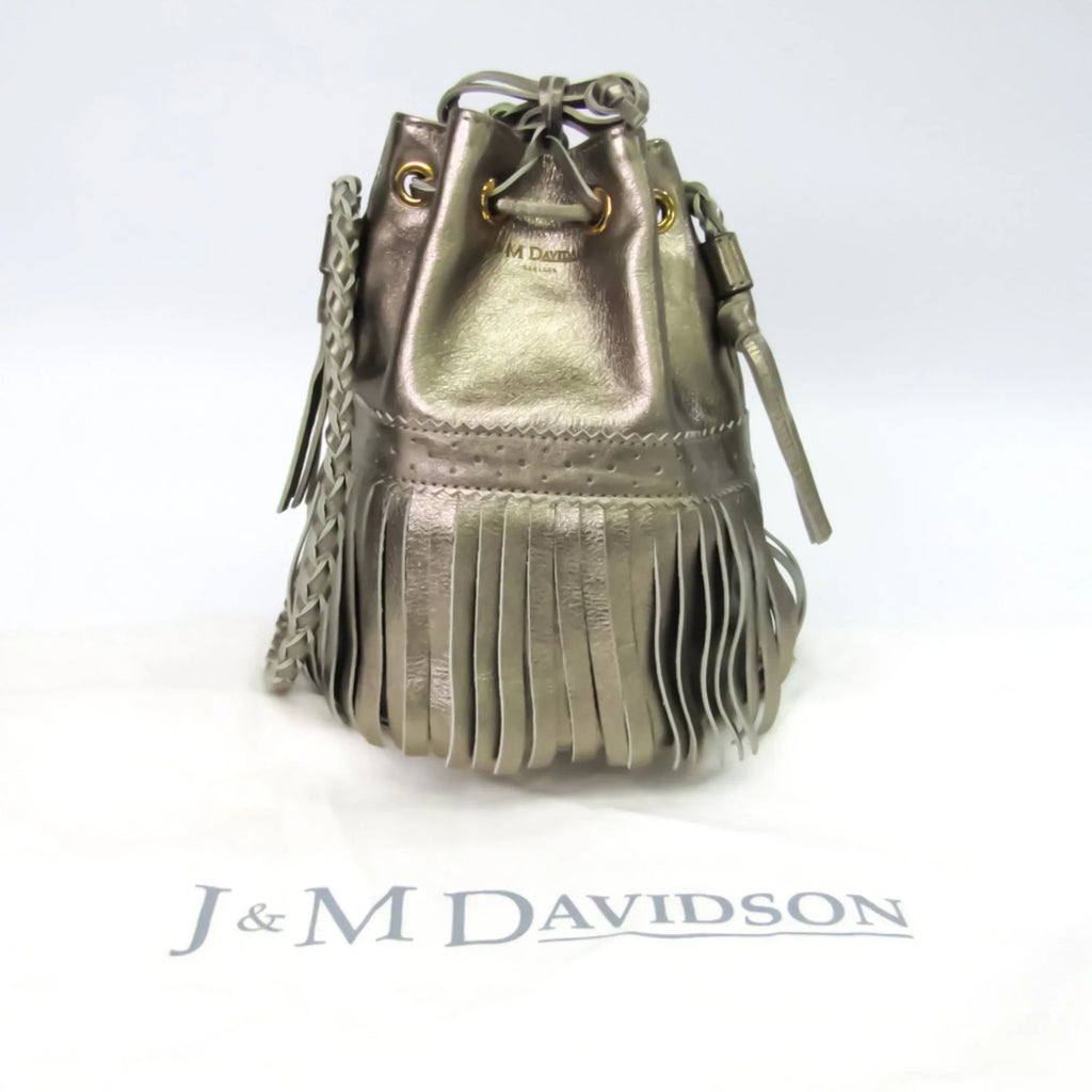 Bag S Gold (Good) Handbag,Shoulder J&M Pre-Owned Carnival Women's Davidson Leather