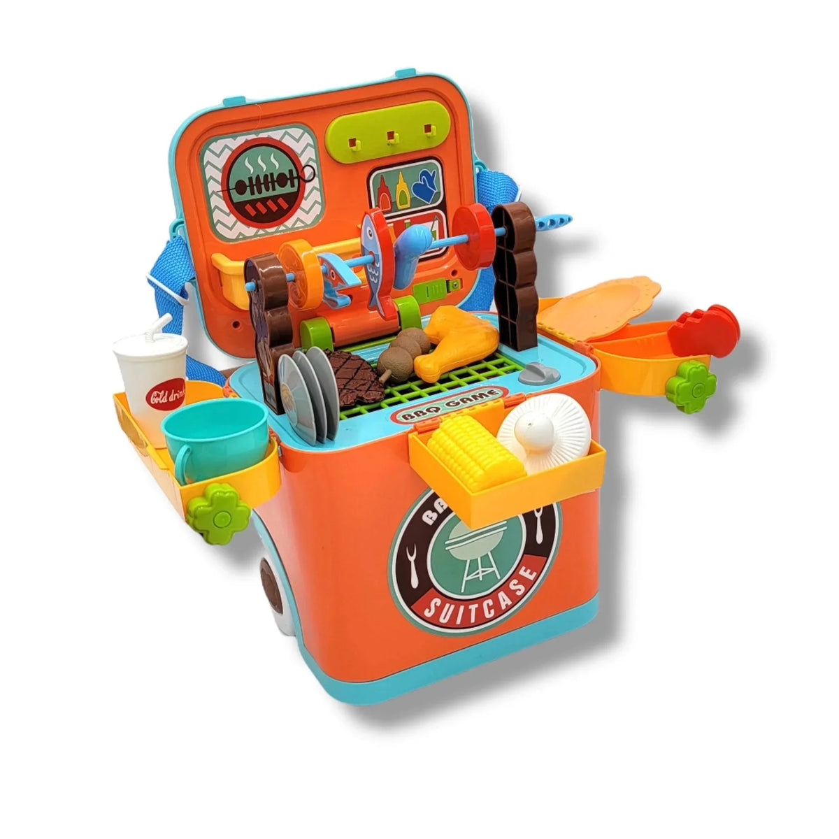 Universe BBQ Outside Kids Grill Set Kitchen Pack Interactive Play Play Ages n for GN Pretend Toy 3+