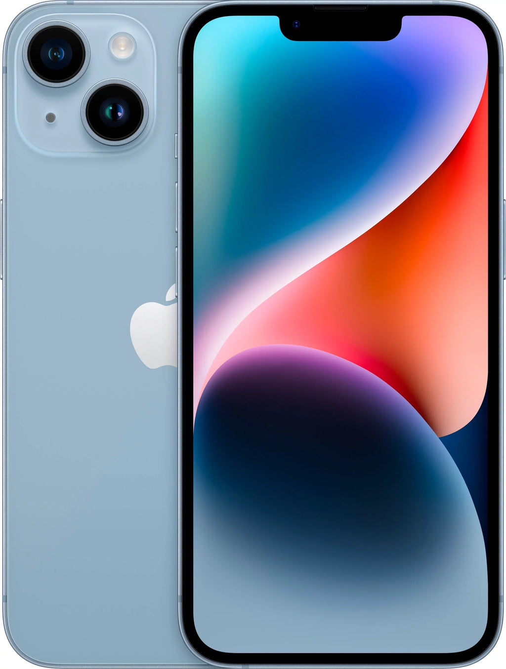 iPhone Restored (Refurbished) (Cricket Apple 14 MQ3W3LL/A 128GB Blue Wireless)