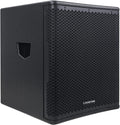 Series Class-D 4" Output 15" Selectable 100 Sound Town Modes, Birch Amplifier, Powered with and oz PA/DJ Subwoofer Plywood, LPF DSP Voice Coil, Black OBERON (OBERON-15SPW) Magnet, 1400W