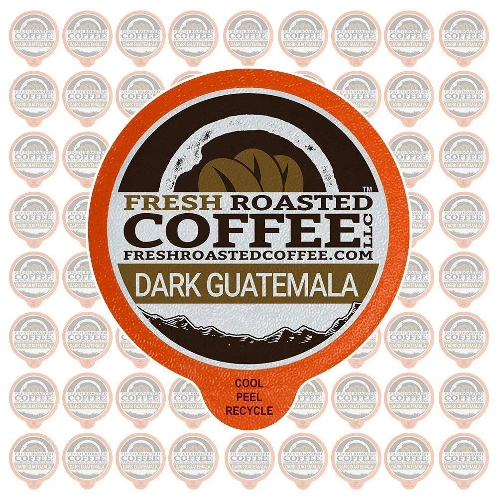 72 Dark Roasted K-cup Pods, Dark Compatible, Huehuetenango Fresh Roast, Coffee, Coffee Guatemalan Count