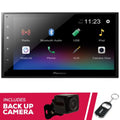 DMH-341EX (Refurbished) w/ Pioneer Restored Camera Receiver Digital Multimedia 6.8" Backup
