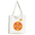 Civilization s Totems Mexico Bag Shoulder Ancient Canvas Sack Orange Tote Expression