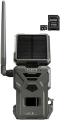 Trail Camera, Solar Connectivity, Battery Battery, SD 100-foot Micro Panel, Flex-S Flash/Detection Integrated Cellular Range, Solar Card 32GB + LTE Internal SPYPOINT Optional Backup