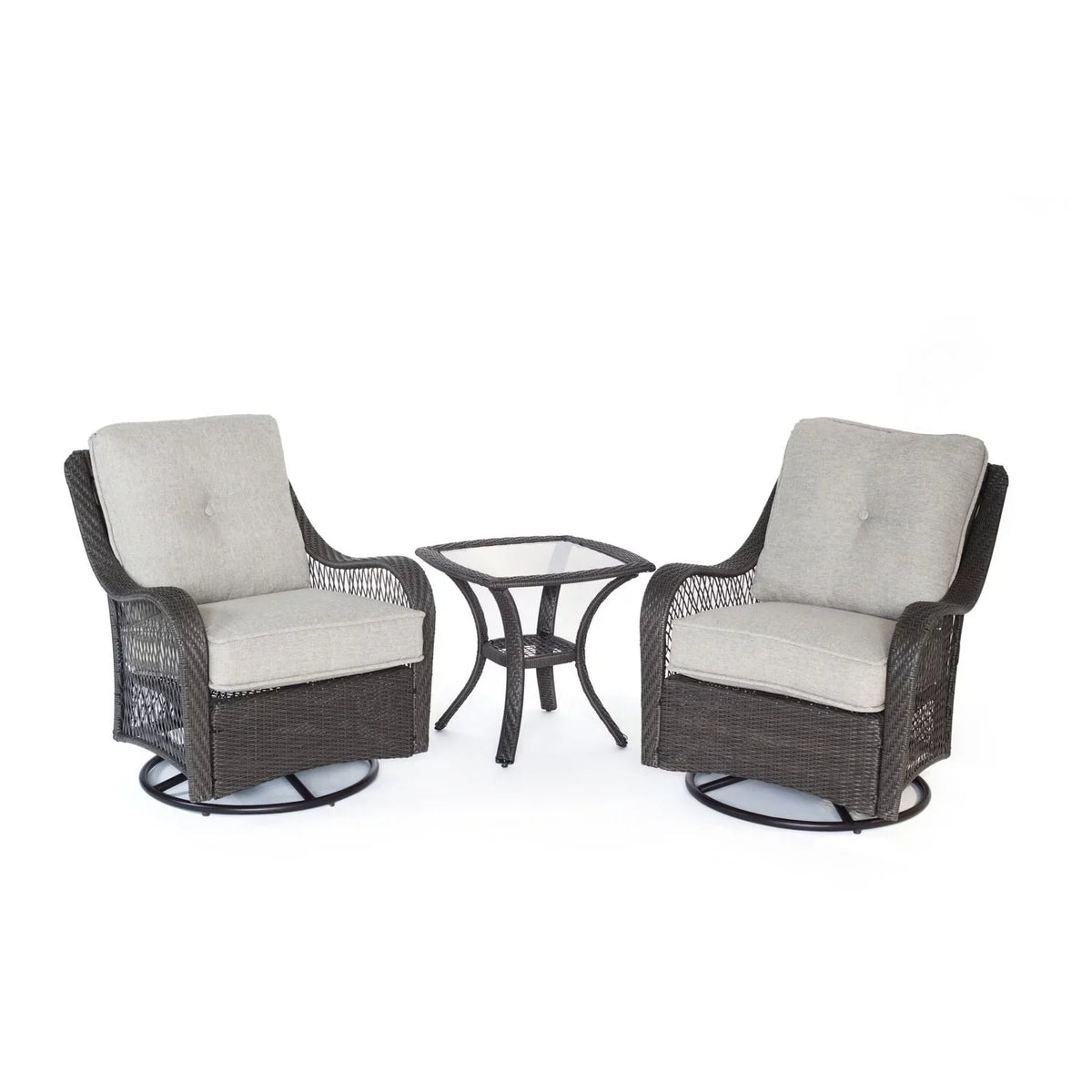Set Chat Patio Gray in Cambridge Merritt 3-Piece