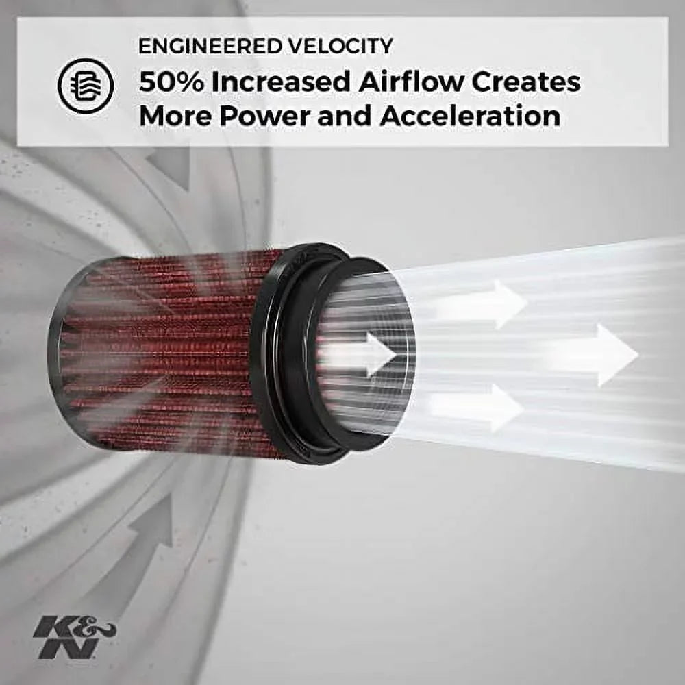 Performance, Washable, Duty: K&N Premium, E-3730 Industrial Filter, Replacement Engine High Heavy Air Filter: