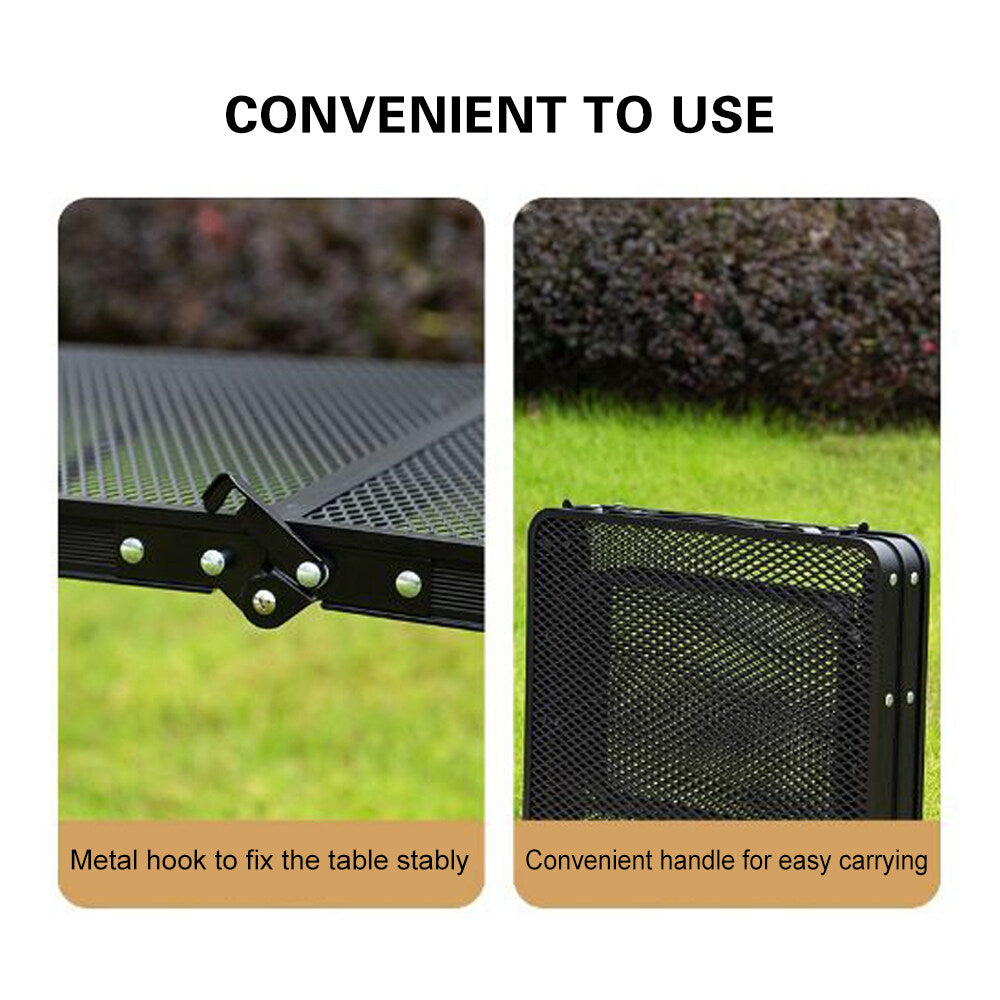 Lixada Table Station Folding Picnic Camping Outdoor Table Prep Cooking Food
