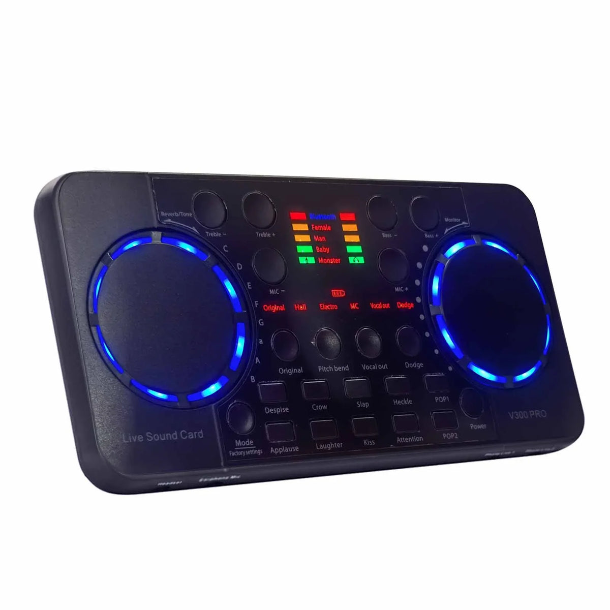 Smart GoolRC Rechargeable SingingLive Computer Live with for V300 Broadcasting/ Multifunctional Pro Voice and Phone Sound and Compatible Sound Recording