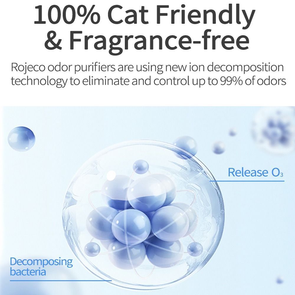 Rechargeable Deodorizer Air Purifier Smart Odor Cat Cleaner Deodorization Pets