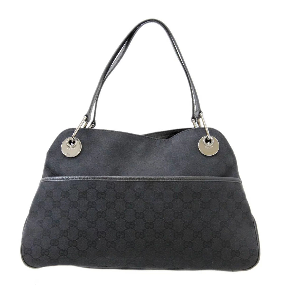 black (Good) tote bag Pre-Owned GG GUCCI canvas Gucci 121023