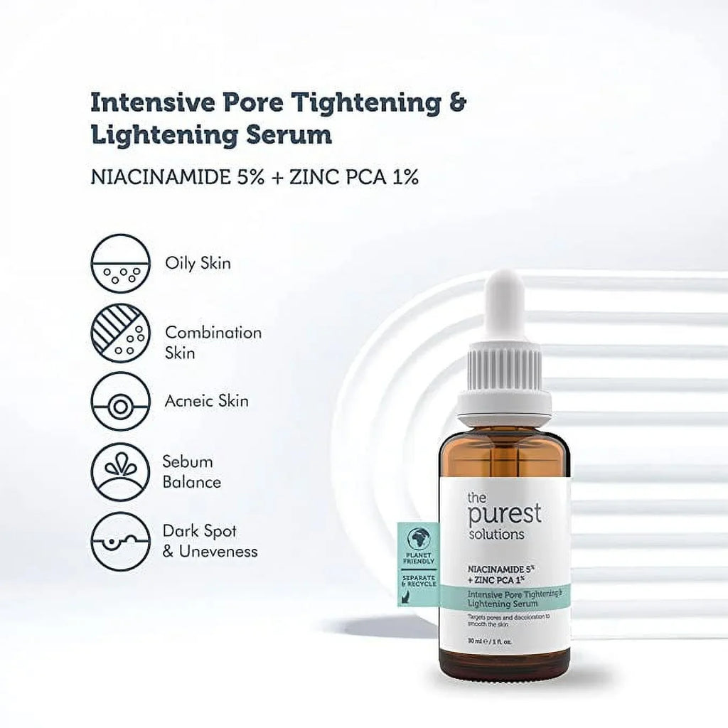 Serum Purest Tightening Pore Intensive 30 Solutions ml The & Lightening