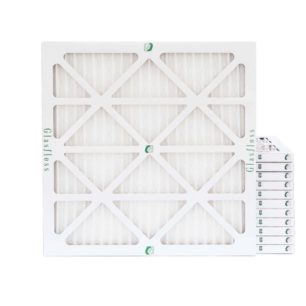 MERV x of 23-3/8 by Glasfloss. Pack 7/8 Pleated 10 Air 23-3/8 Actual Size: Filters x 24x24x1 12