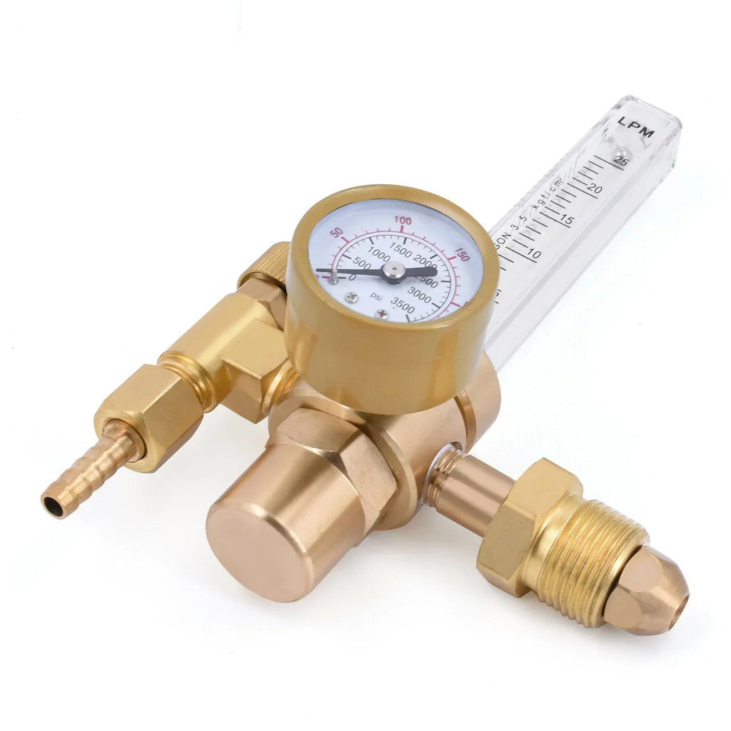 Welder HITBOX Regulator CO2 TIG Flow Welding with Box Argon 580 MIG Gauge Gas Meter CGA