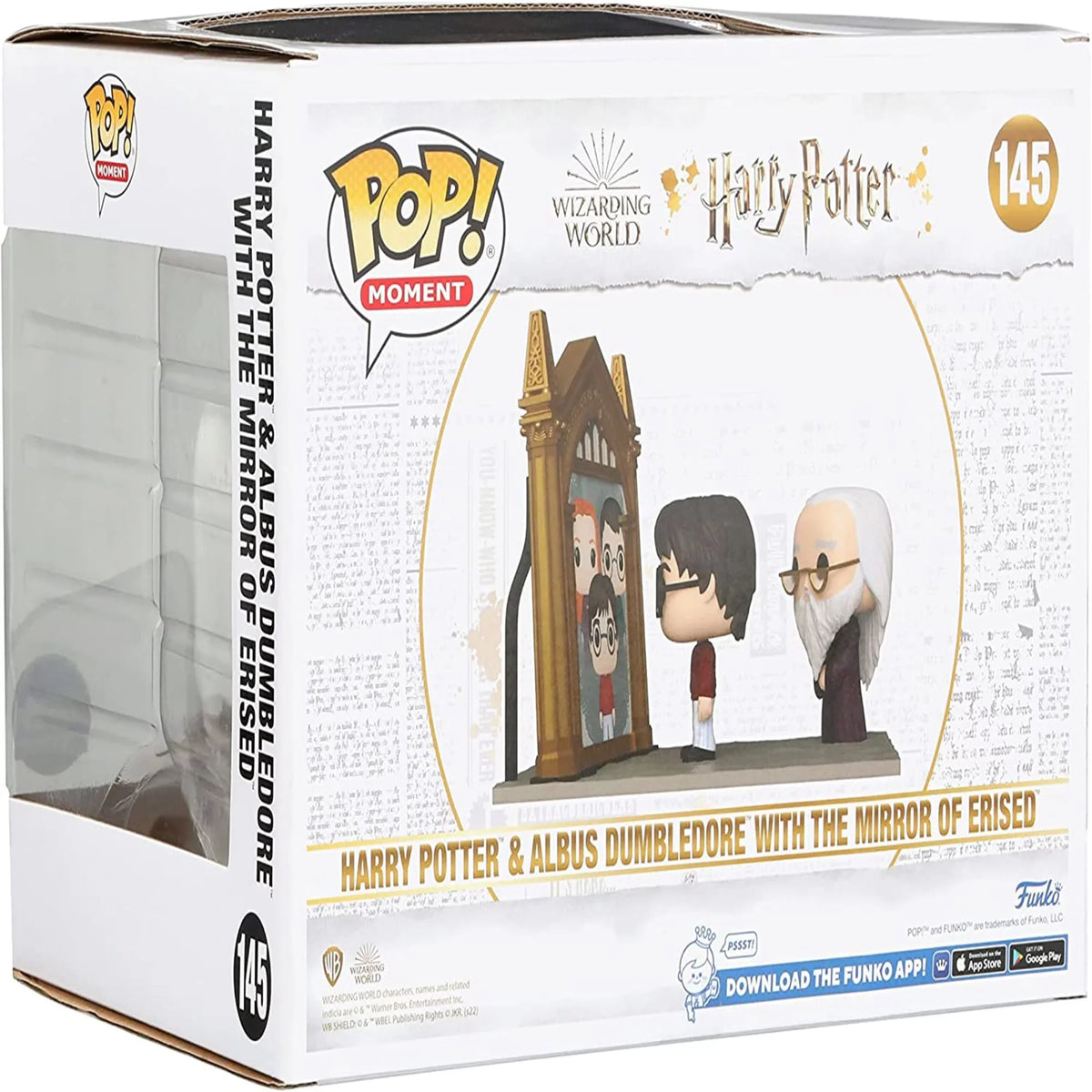 with Vinyl The and Moment Collectible, Funko: Harry Movie Exclusive Erised, Collection Wizarding World Dumbledore Potter Albus Mirror POP! Today, Item! Your Grow