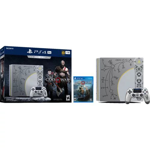 1TB Pro CUH-7115B Bundle, Sony 4 God of PlayStation Used War