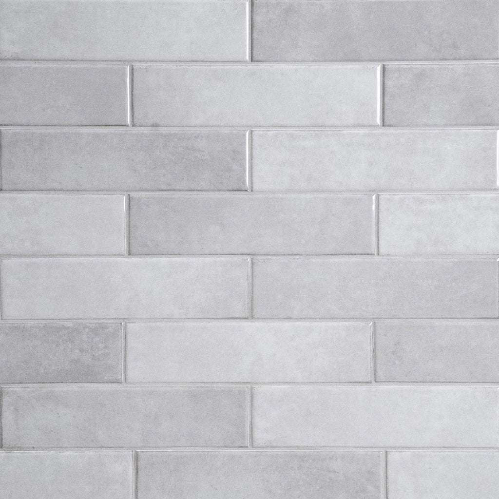 Glossy 3 in. Ceramic x in. MSI Tile 12 Wall Renzo Sterling (5.5 ft./Case) sq.