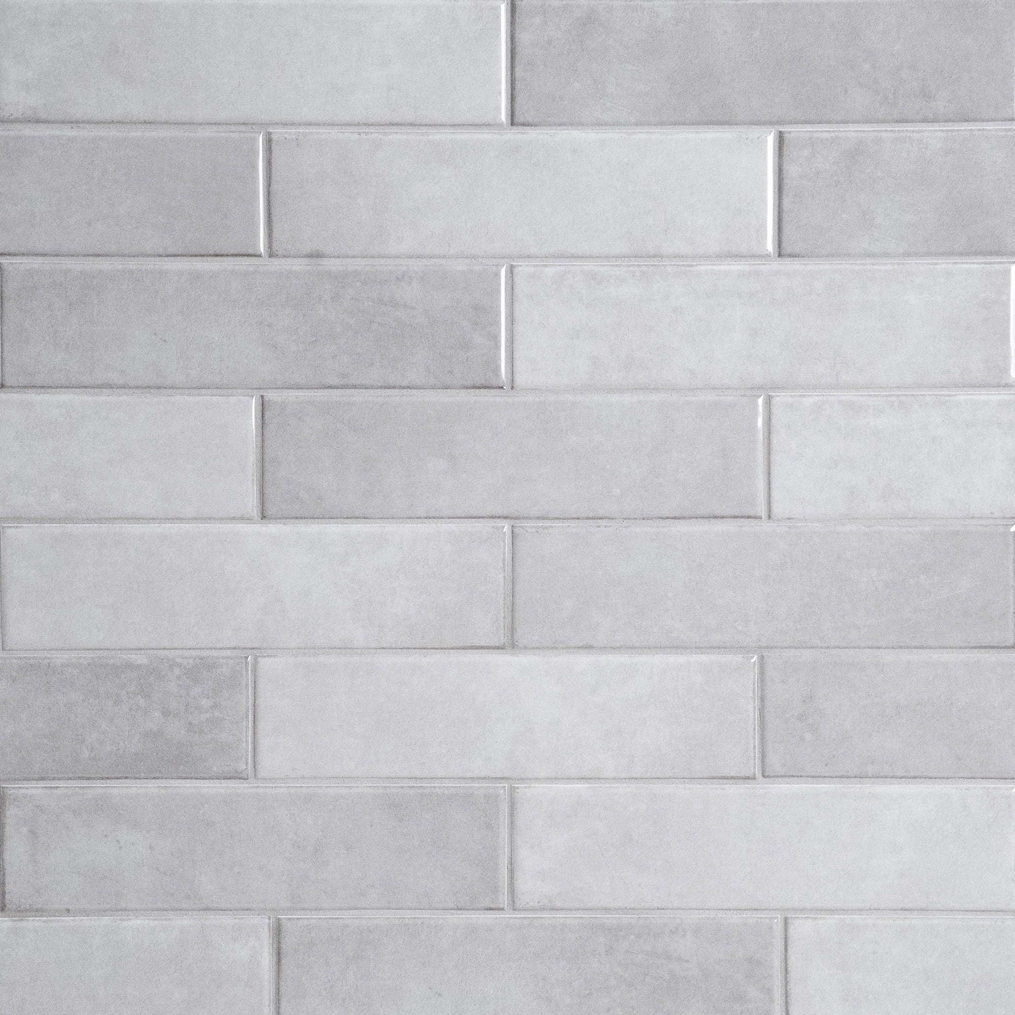 Glossy 3 in. Ceramic x in. MSI Tile 12 Wall Renzo Sterling (5.5 ft./Case) sq.