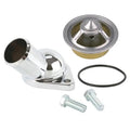 Water Degree Flow SBC Thermostat High Chrome & 180 Neck 1955-65