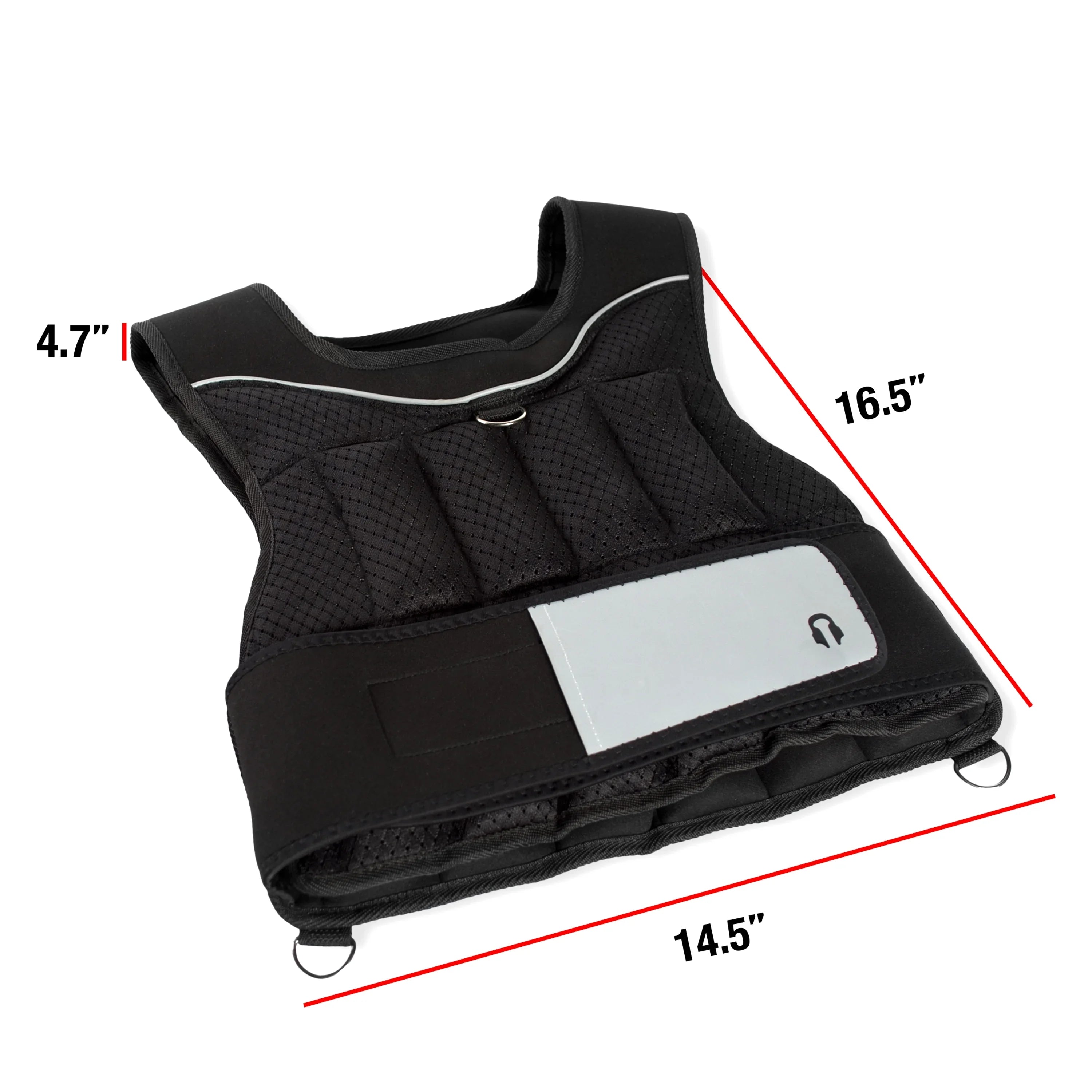 Training Works 20lb Vest Adjustable Weighted Athletic