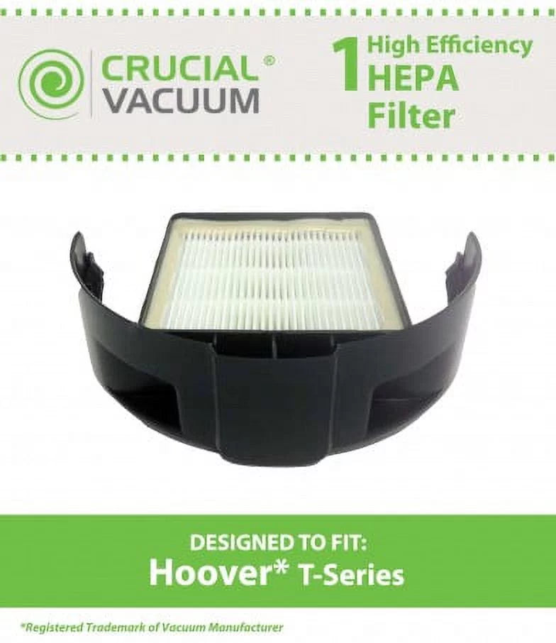 303172001 Crucial Windtunnel, 303172002 UH70601 UH70600 Style Pack HEPA Filters Filter; With Fits 902404001 of Hoover Part Rewind Bulk Cartridge Vacuum T-Series UH70120 Compatible # UH70603 1 Models: