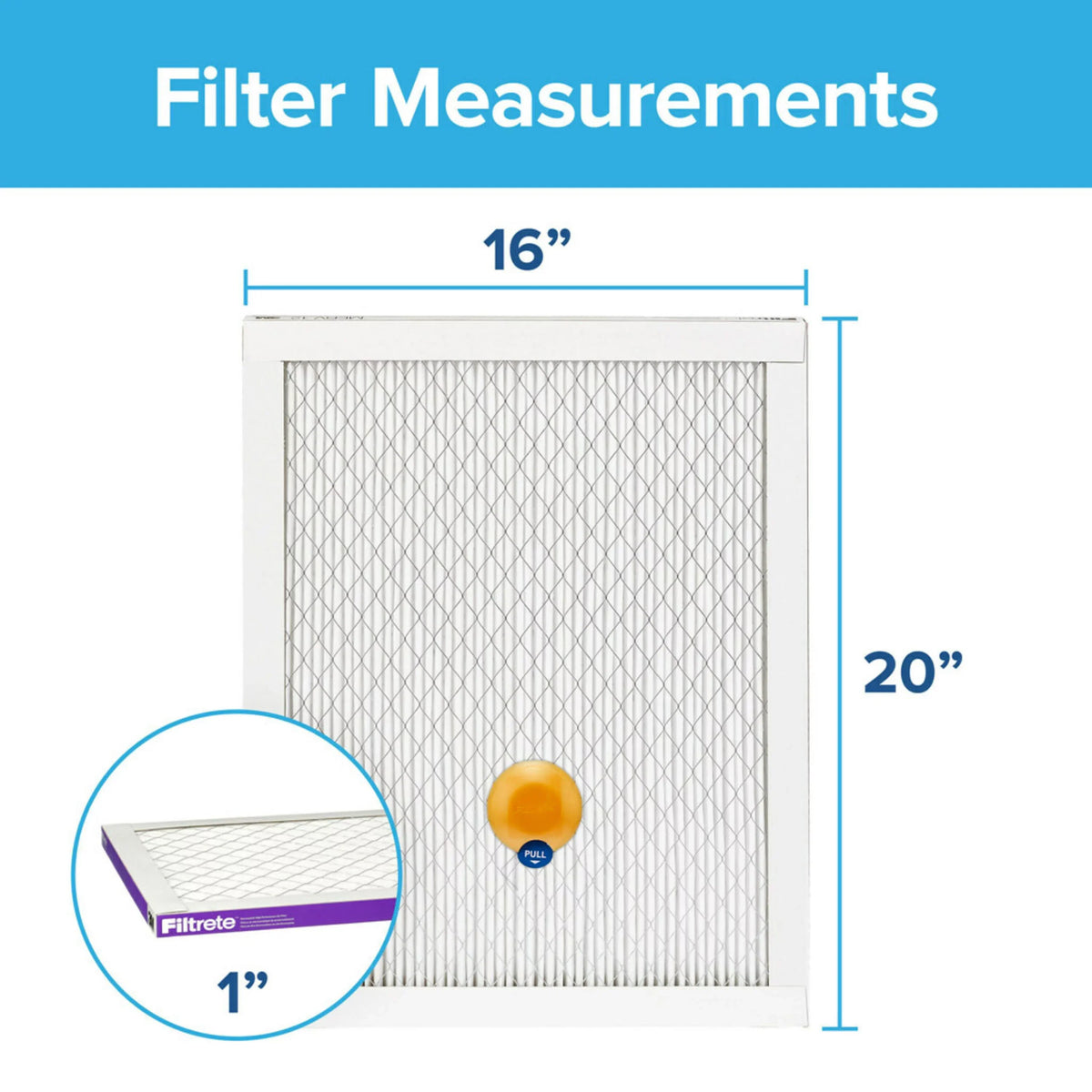 Bacteria Smart Virus 12, Viruses, Allergens, Filter, & Bacteria, Air 16x20x1, 4 Captures MPR, Allergen, MERV by and Filtrete 3M, Furnace HVAC 1500 Filters