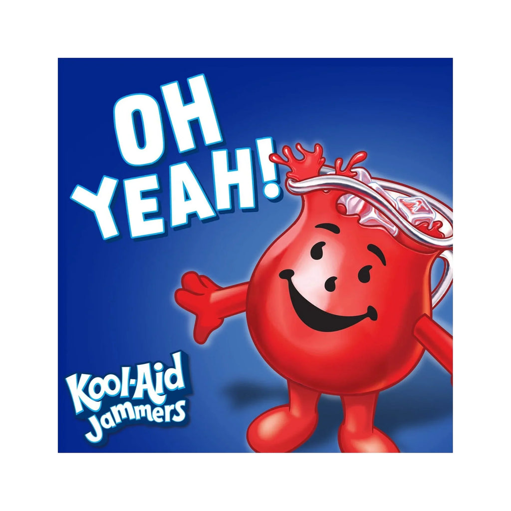 Kool-Aid (Pack Jammers Fruit of 6) Blue Drink, Raspberry