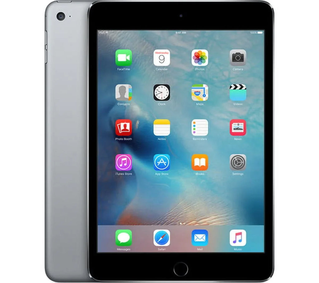 (Refurbished) Gray Restored Wi-Fi iPad Mini 4 MK8D2LL/A Apple Space 128GB