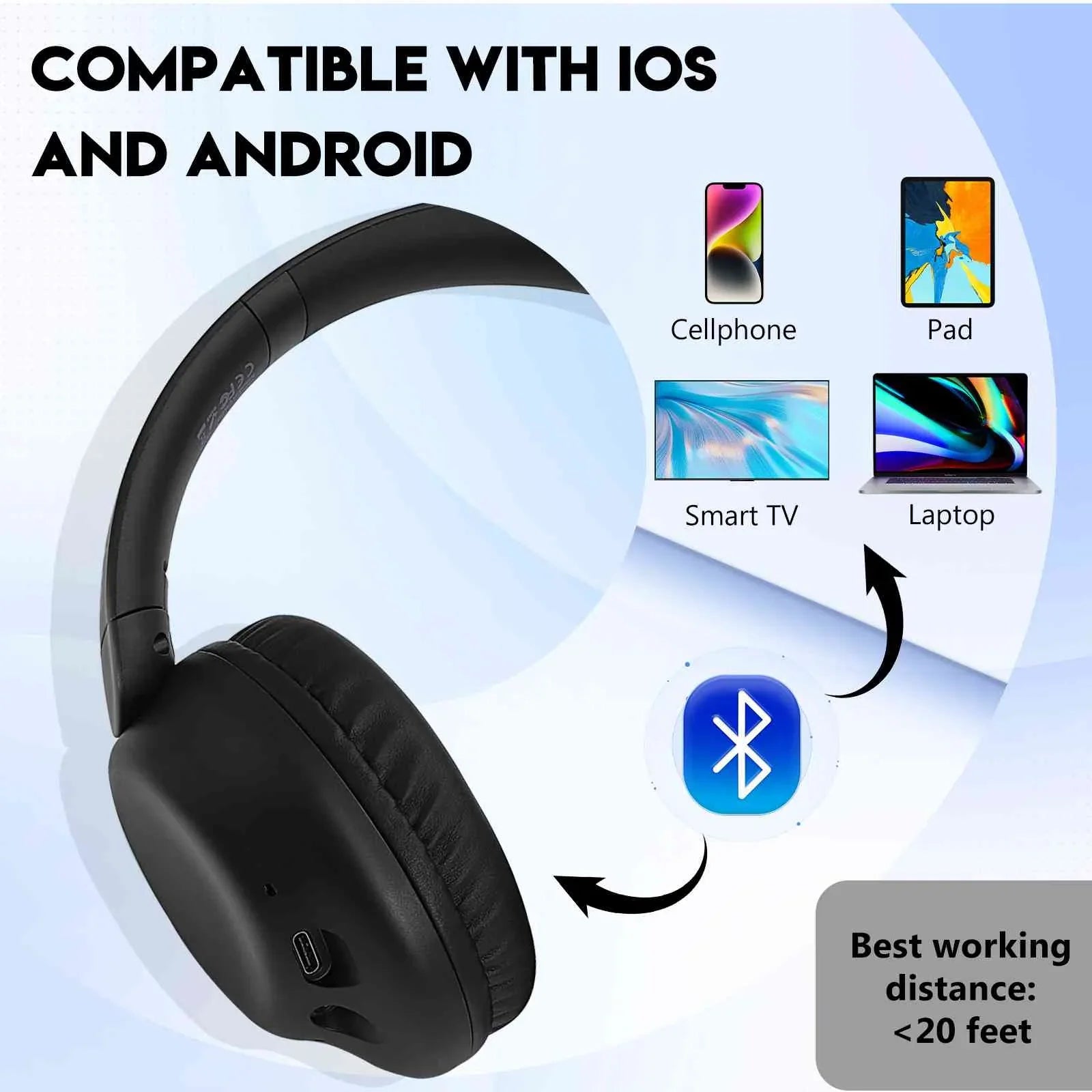 Bass Call Headphones UrbanX 628 Mic for HTC Deep Resolution phone Comfort High Ear Stereo Wireless with Earphones Audio Over Desire The Bluetooth Support Superior UX991