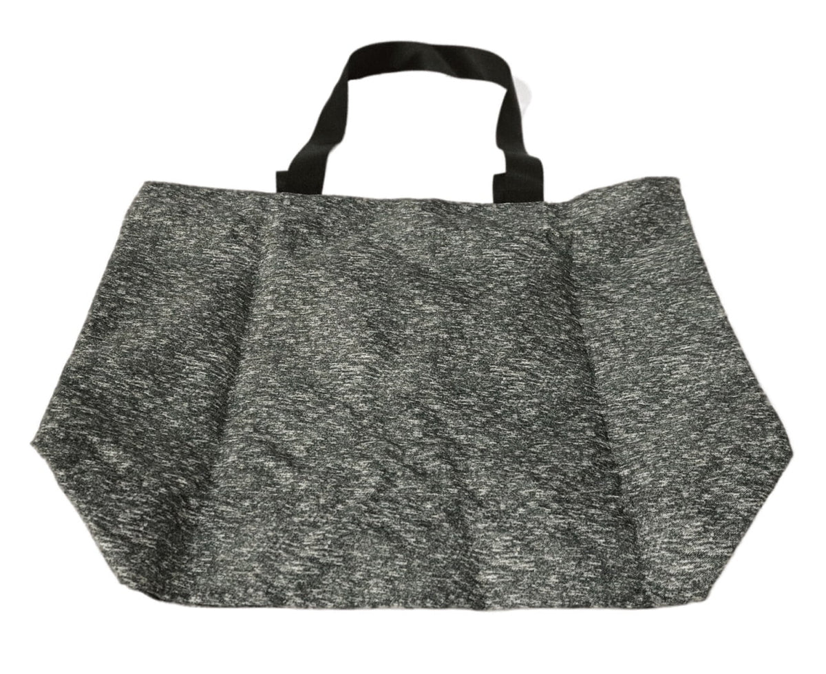 Gray/Black Bag Secret Heathered Victoria's Weekender Tote Pink Canvas Large NWT