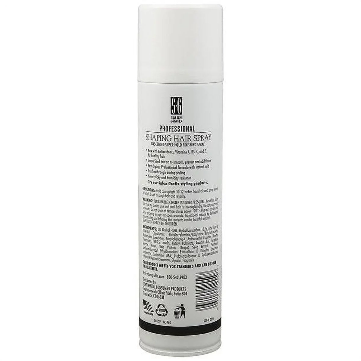 of oz Spray Hair Shaping Grafix 6) Unscented,10 Hold (Pack Salon Super