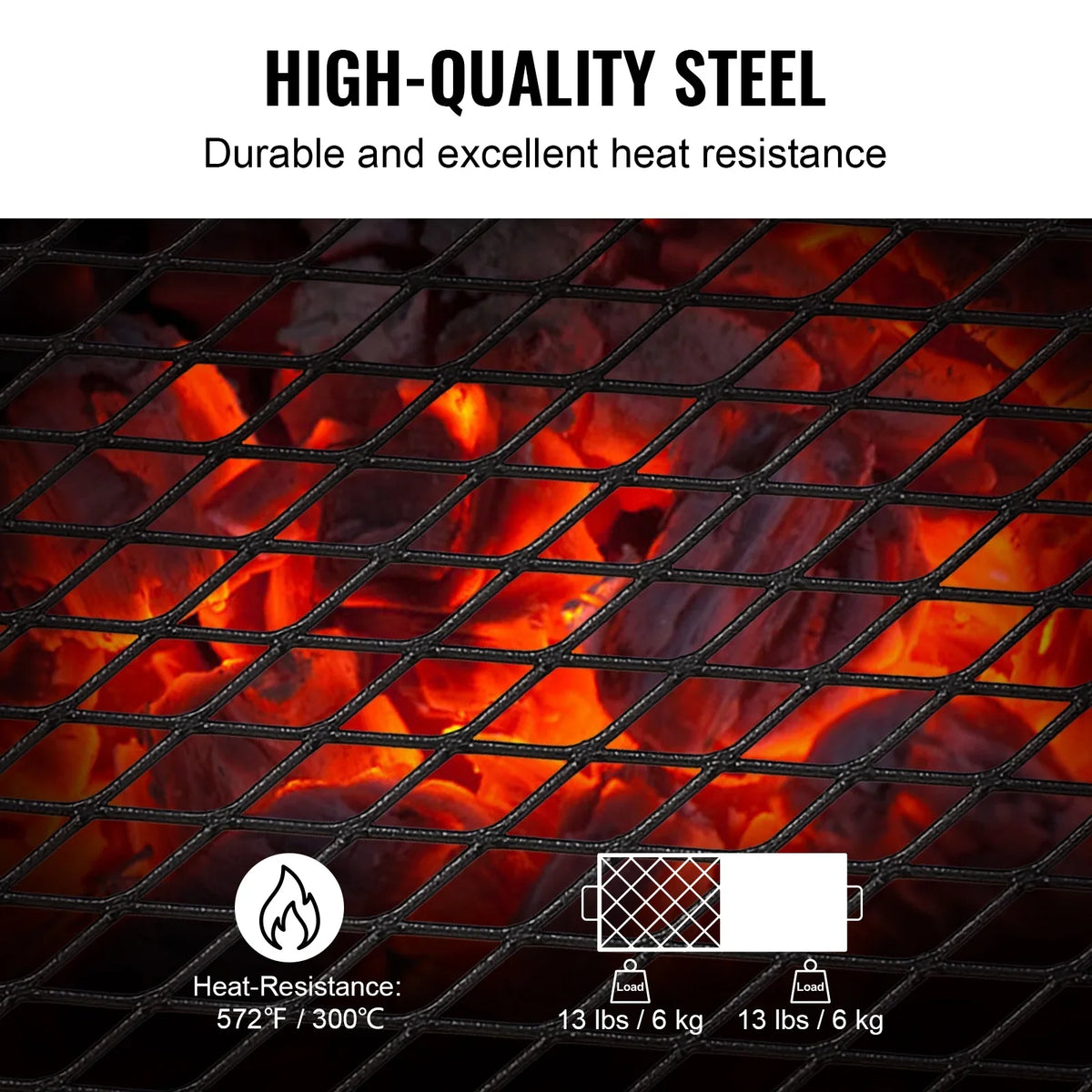 Pit Picnic Portable Outdoor BBQ Grill Folding Campfire Steel Fire Camping SKYSHALO