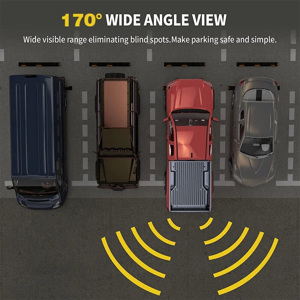 Improved Ram Camera Parking Backup Reversing 2009-2017 and Waterproof Dodge 1500/2500/3500 for