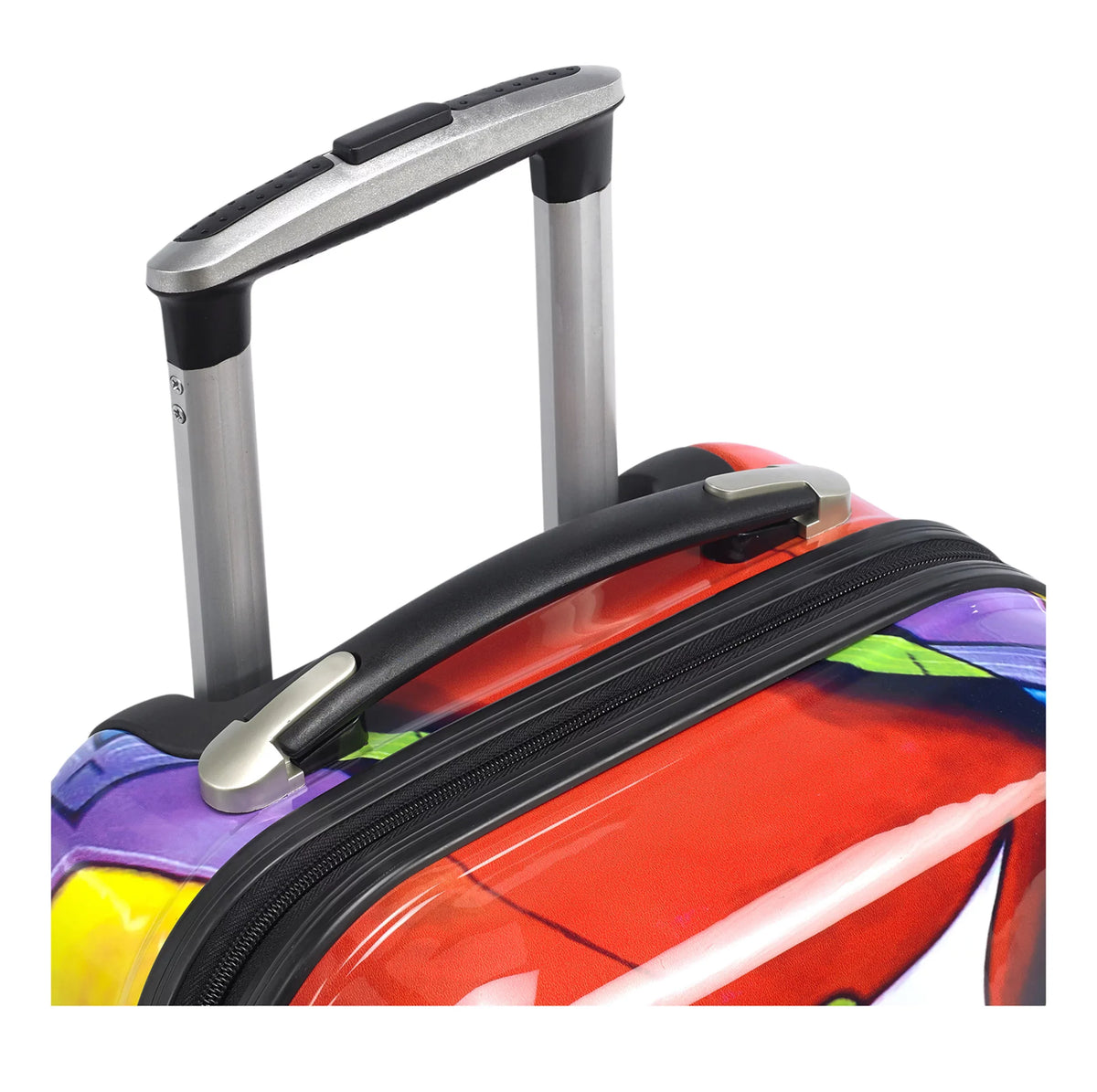 '- Set Upright Luggage Hardside Jazz Dejuno 3-Piece Lightweight Spinner