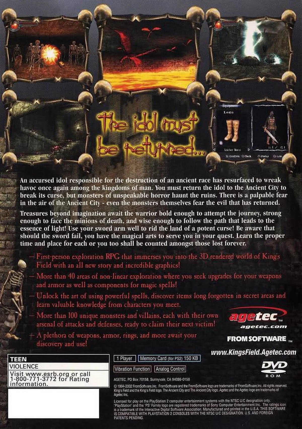 '- Field: City 2 PlayStation King's The Ancient