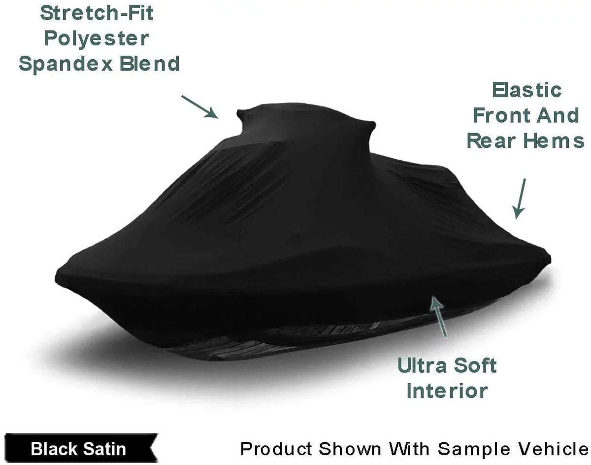 Cover Ski - ONLY Dust Bag Soft Black Ultra Indoor - DOO Jet - & Stretchy for Storage from Indoor & Inside! Protects Dings Includes 2006-2007 - GTI Satin SEA