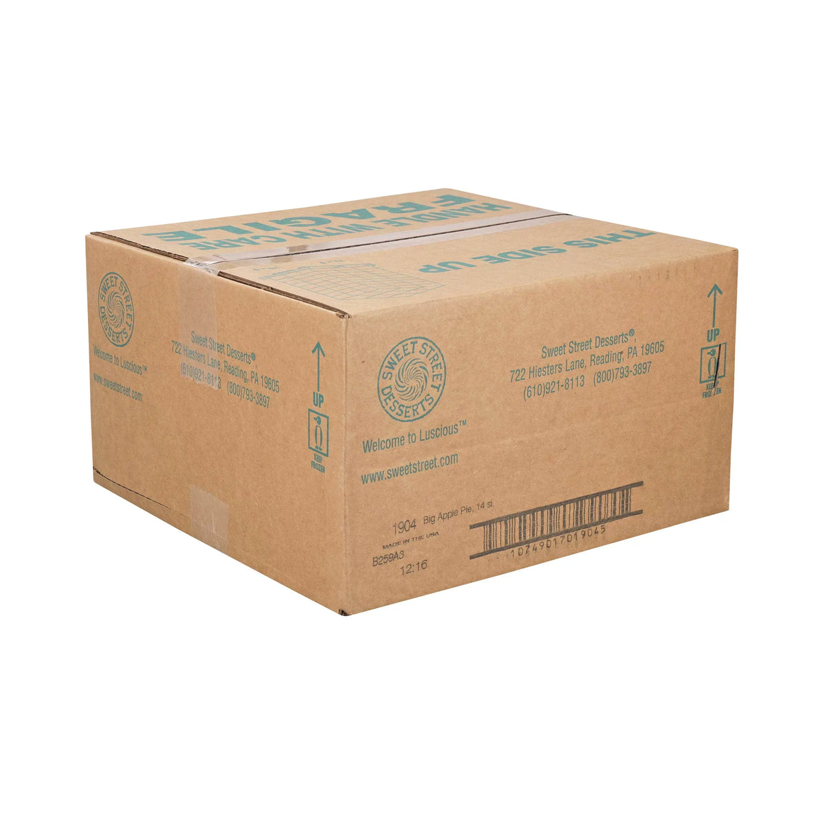 '-- 14 per Apple inch case. Slice 10 Round Pie, Street 2 Pound Sweet 7.56