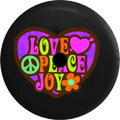 for Wrangler Heart Joy Flower Spare Cover Camera Heart JL 2018 RV 2019 Peace Inch Backup Jeep Tire Sign Love 32