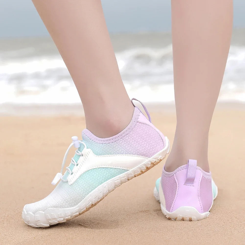 Water Non-slip Beach Dry Barefoot for Men Women Purple) (39 Shoes Quick SunyaMood Shoes