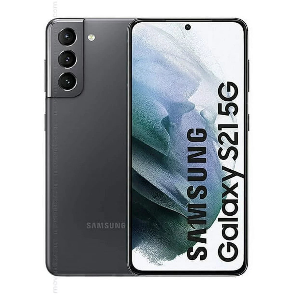 (Refurbished: G991U Fair) Phantom Gray Smartphone Samsung Unlocked) Galaxy S21 Pre-Owned 5G 256GB (Fully
