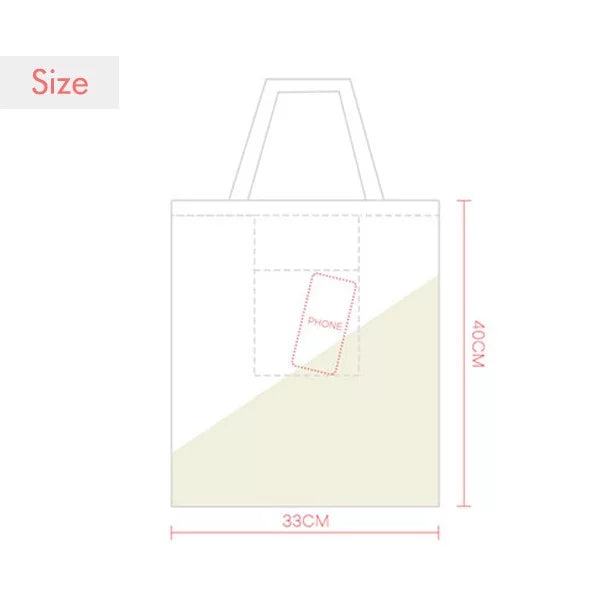 Stock Expression Bag Reflection Tote Sack Bull Market Shoulder Canvas