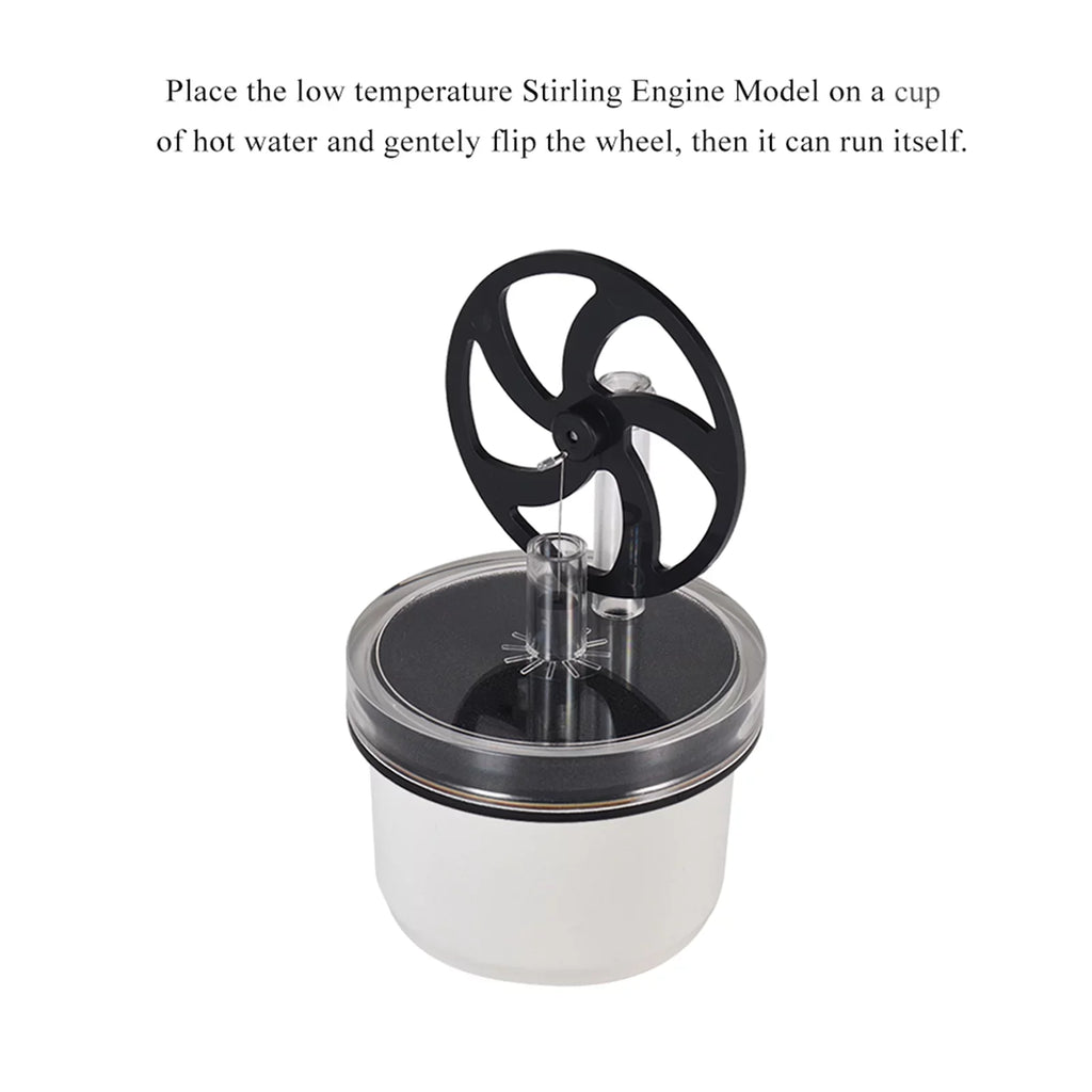 Stirling Low Temperature Model Engine Motor Aibecy Heat Education Toy