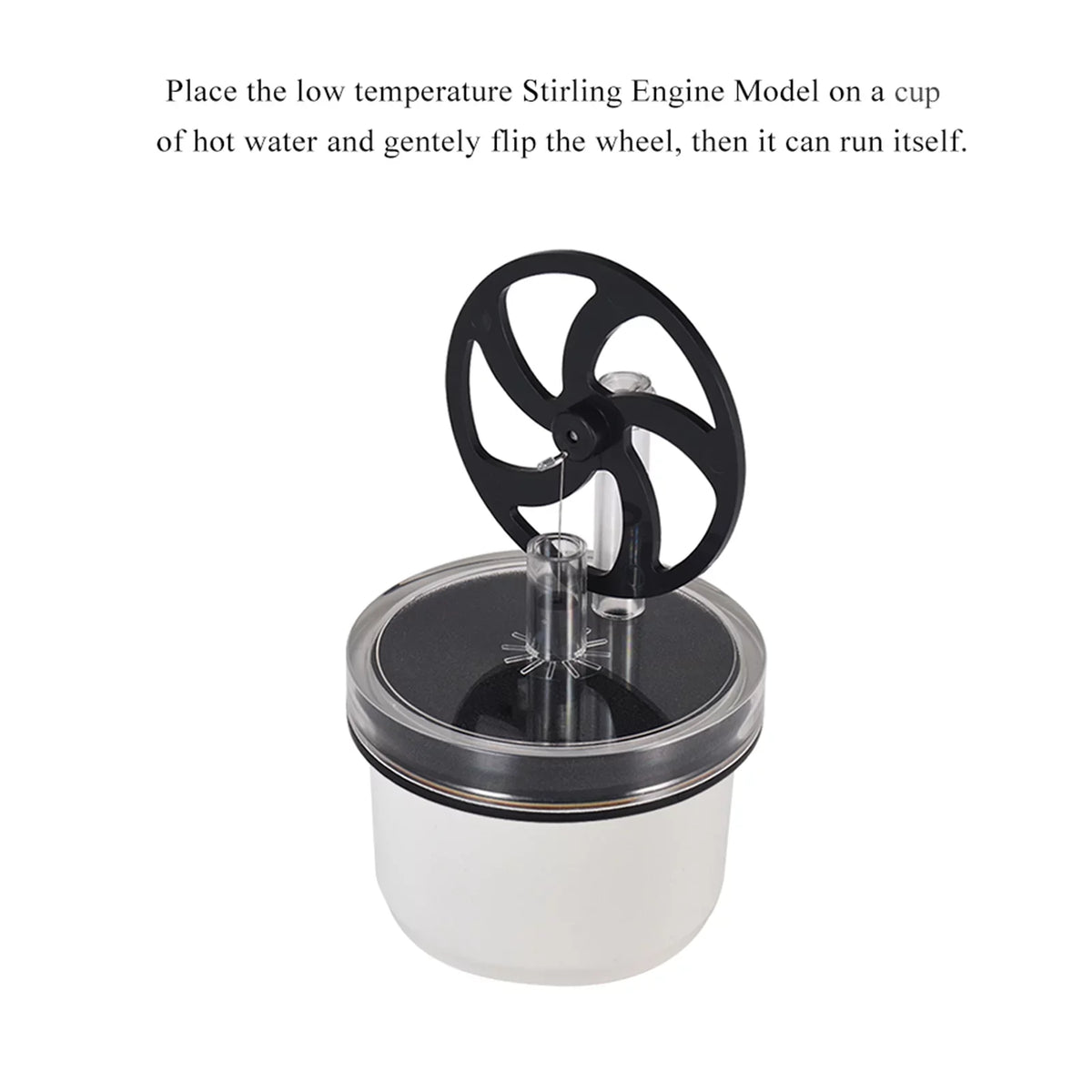 Stirling Low Temperature Model Engine Motor Aibecy Heat Education Toy