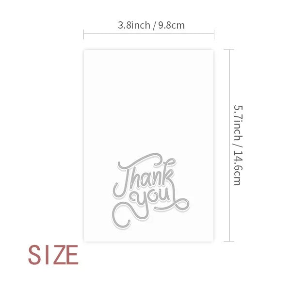 Envelopes You Meat Chop Thank Texture Rib Cards Raw Food Note Blank