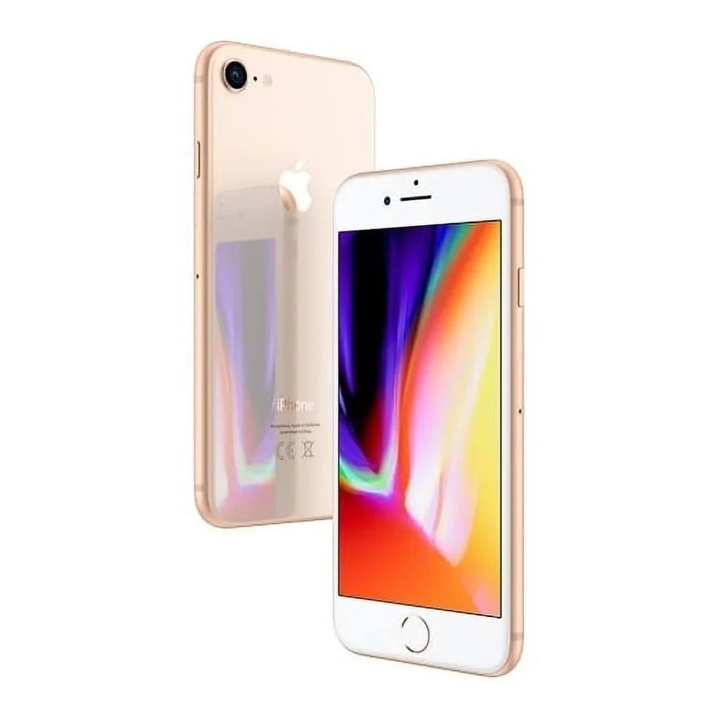 64GB ) 4G (Refurbished) (Certified iPhone iOS,Gold 8 Restored LTE AT&T Apple