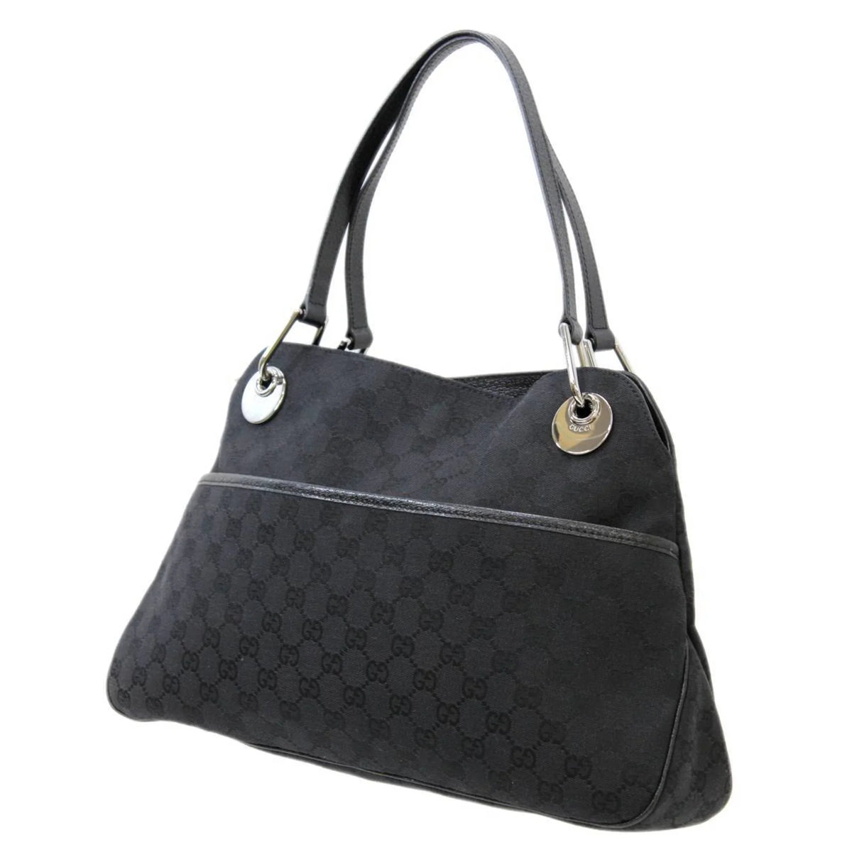 black (Good) tote bag Pre-Owned GG GUCCI canvas Gucci 121023