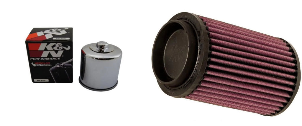 Air Filter for Oil POLARIS 1996-1997 4x4 500 ATV/UTV Sportsman K&N Kit Chrome and