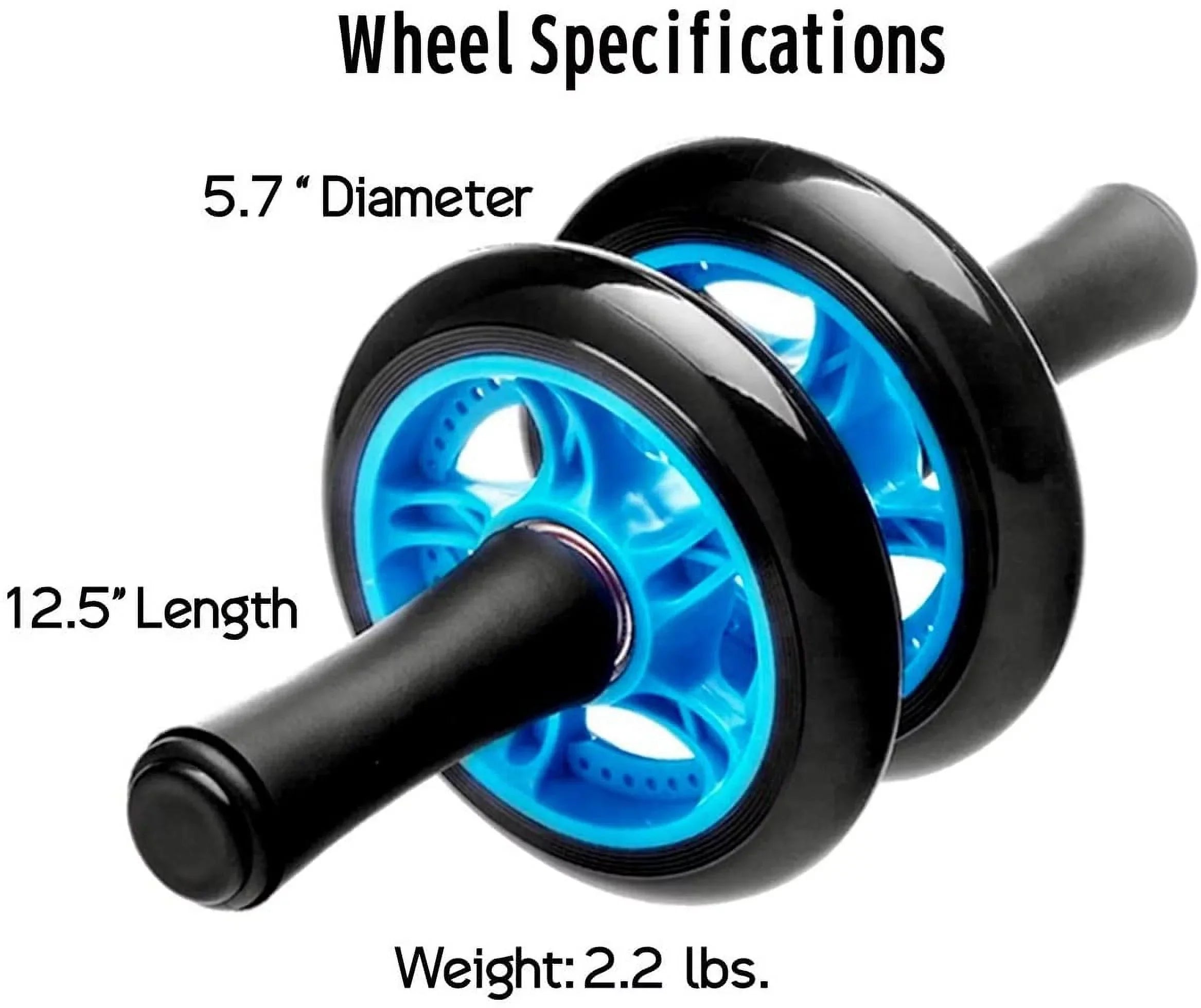 Ball AB Knee Roller with Dual Pad and Wheel Bearings