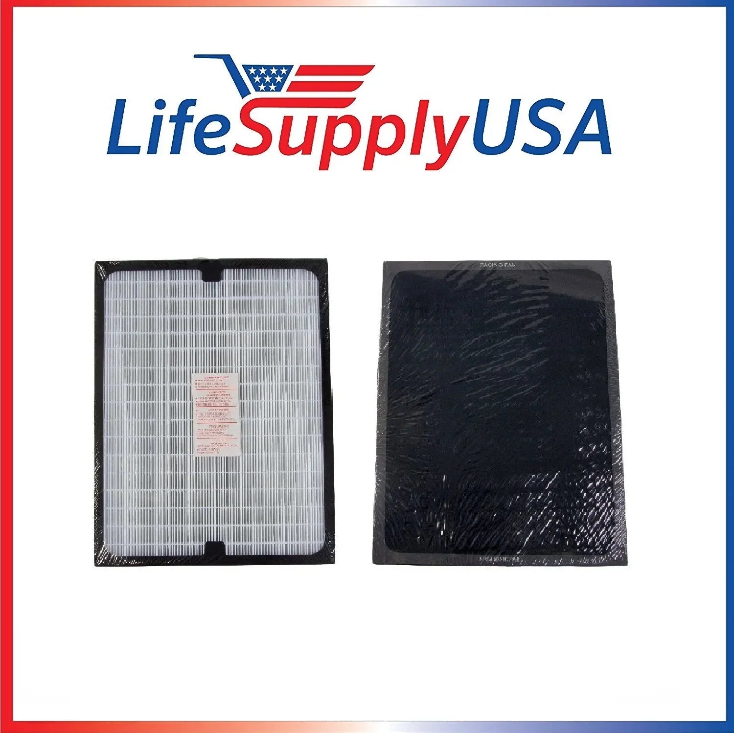 air Replacement 250E, Series and SmokeStop Stop 201, 200 HEPA 215B, (4-Pack) with 303 all Smoke Blueair LifeSupplyUSA filter purifiers 270E, 203, Compatible