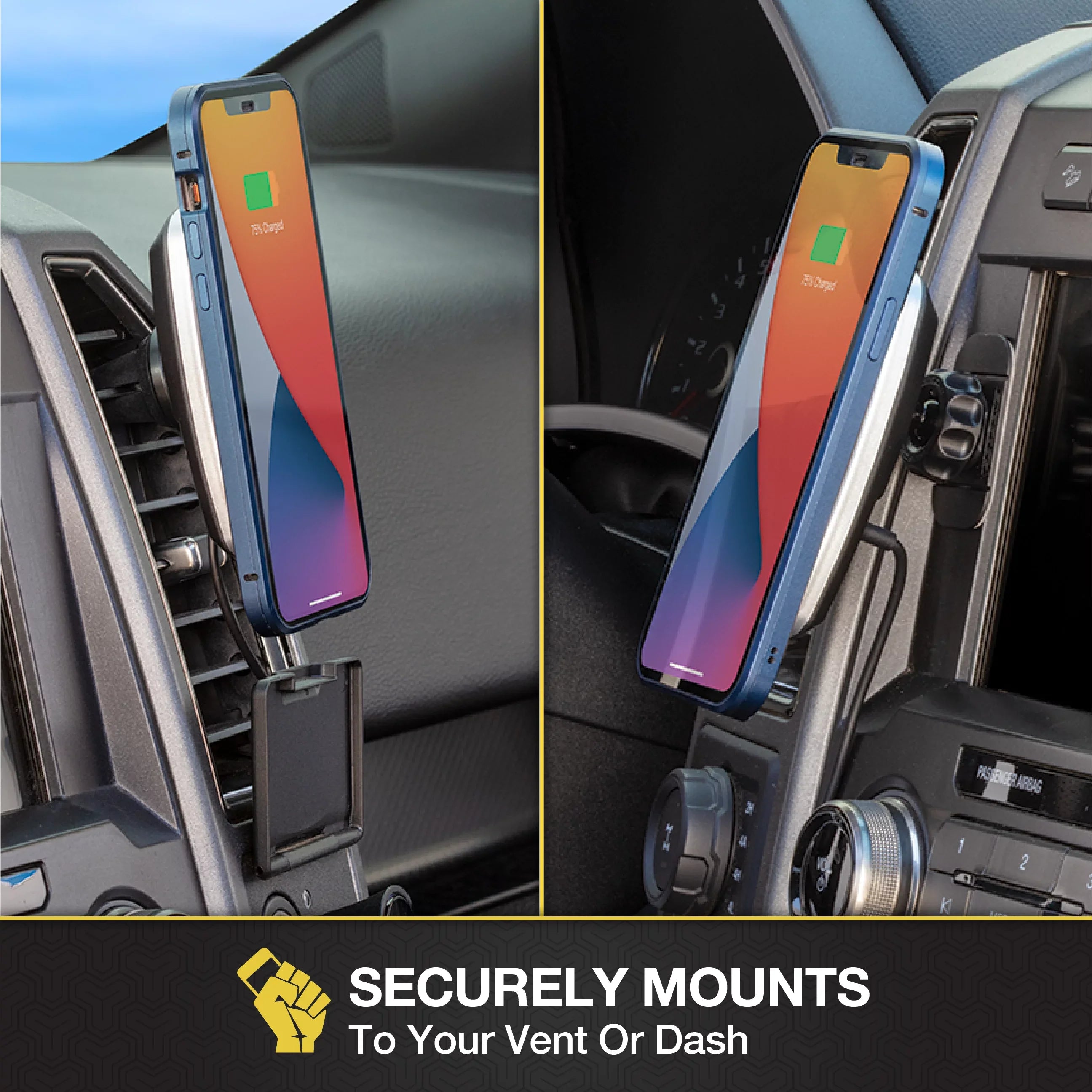 Dash/Vent Mount Magnetic Galaxy Charging W/ MagSafe MPQ5DV-SP1 Compatible Scosche Wireless iPhone,