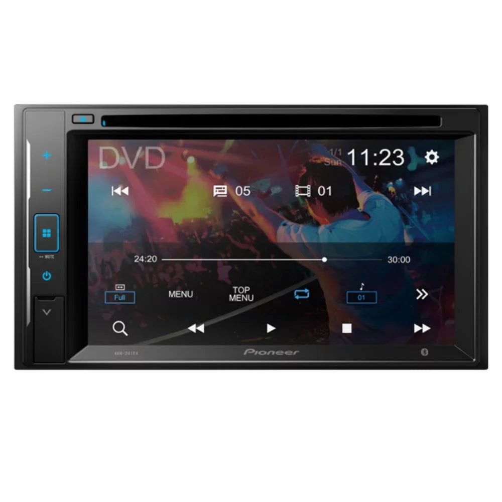 Bluetooth and GMC Bundle Sierra - Multimedia DVD Kit Stereo Camera, Mounting Backup 2003-2006 Touchscreen, Pioneer with Installation KIT2362 Kit in-Dash Din for Car / Double